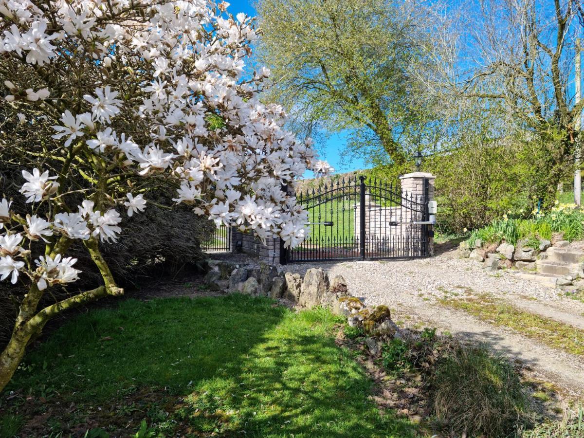 奥斯威斯 Riverside Cabin At Pen-Y-Bont Mill酒店 外观 照片